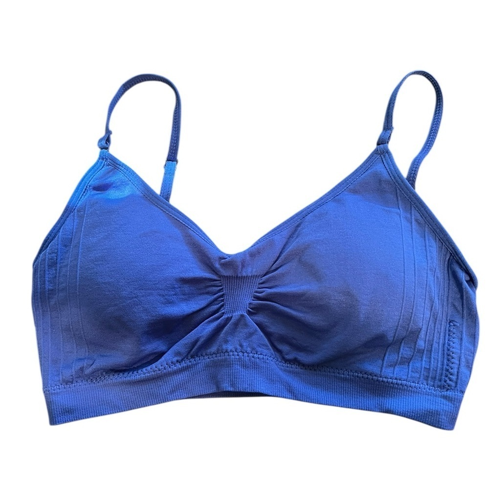 Angelina Blue Padded Bralette OS